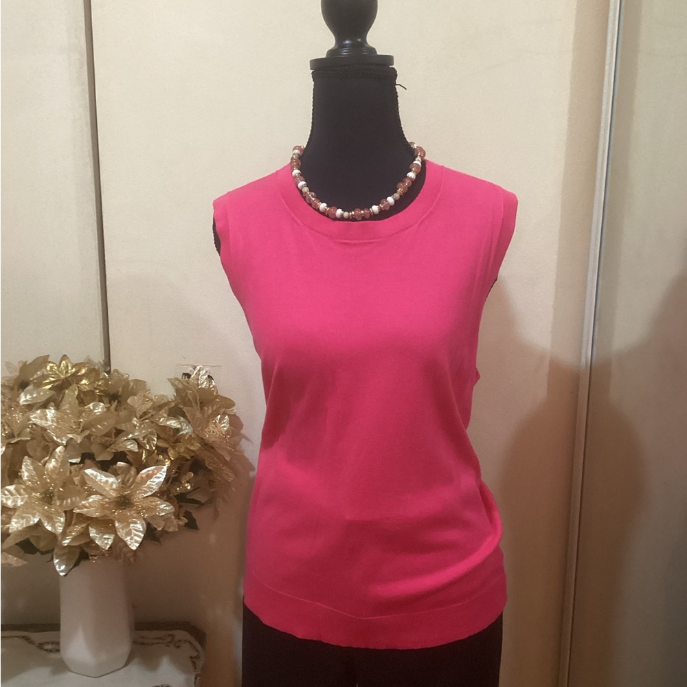 NWT J. Crew Women's Sleeveless Pink Top